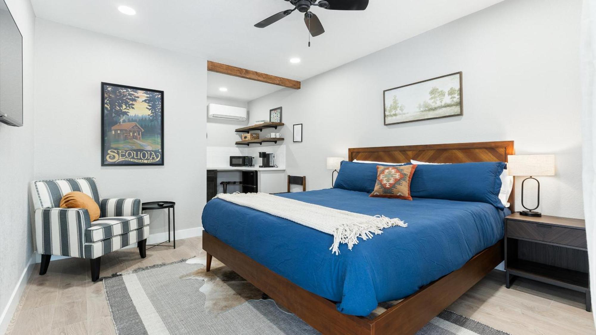 The Heather Sequoia Motel Rm 4 Three Rivers Exteriör bild